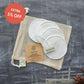 Reusable Cotton Rounds - 100% Cotton