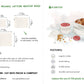 [BUY BULK] Set of 4 Organic Cotton Muslin Produce Bags
