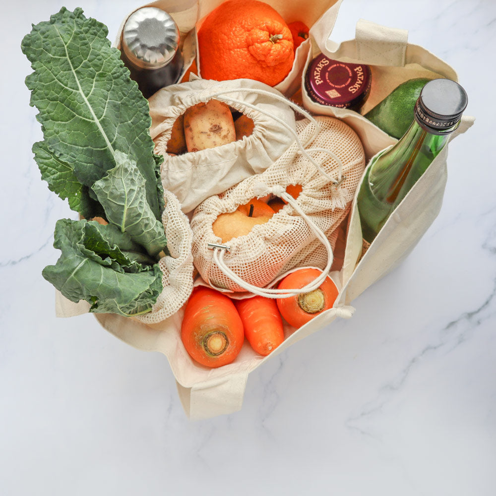Plantish Future Home & Kitchen Multi-pocket Tote Bag Top View